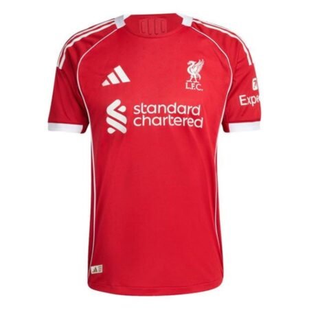 Camisa Liverpool FC Vermelha 2025/26 Home I Jogador