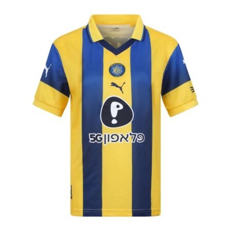 Camisa Maccabi Tel Aviv Amarela 2025/26 Home Masculina