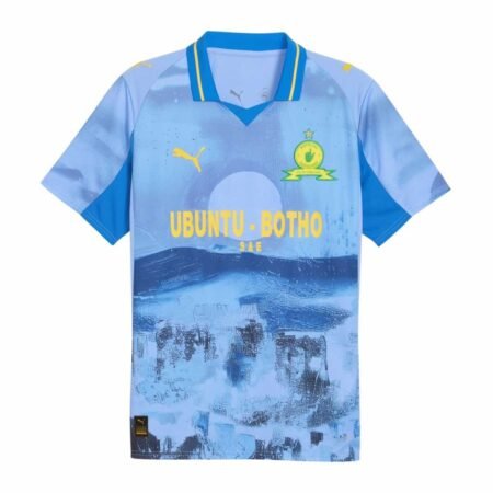 Camisa Mamelodi Sundowns Azul Mundial 2025/26 Away II Masculina