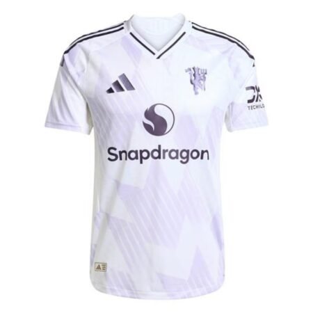 Camisa Manchester United Branca 2025/26 Away II Jogador