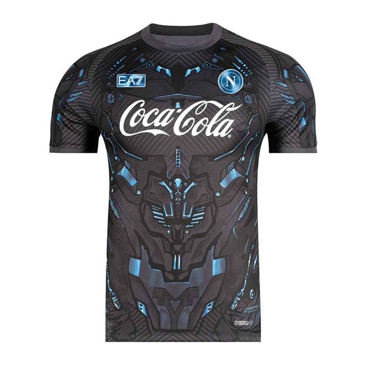 camisa-napoli-preta-2025-26-treino-masculina Camisa Napoli Azul 2025/26 Home I Masculina