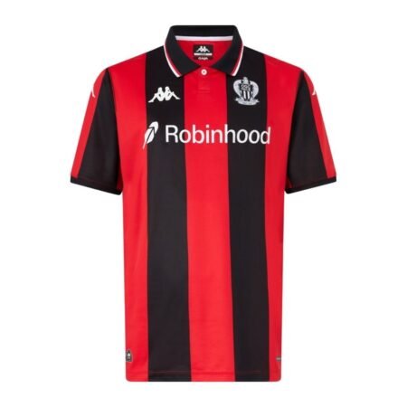 Camisa OGC Nice Vermelha 2025/26 Home Masculina