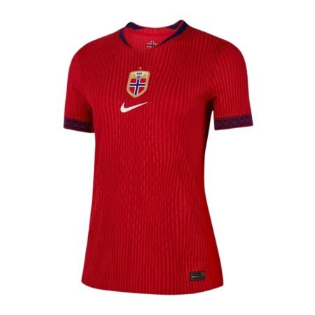 Camisa Noruega Vermelha 2025/26 Time Feminino Home Feminina
