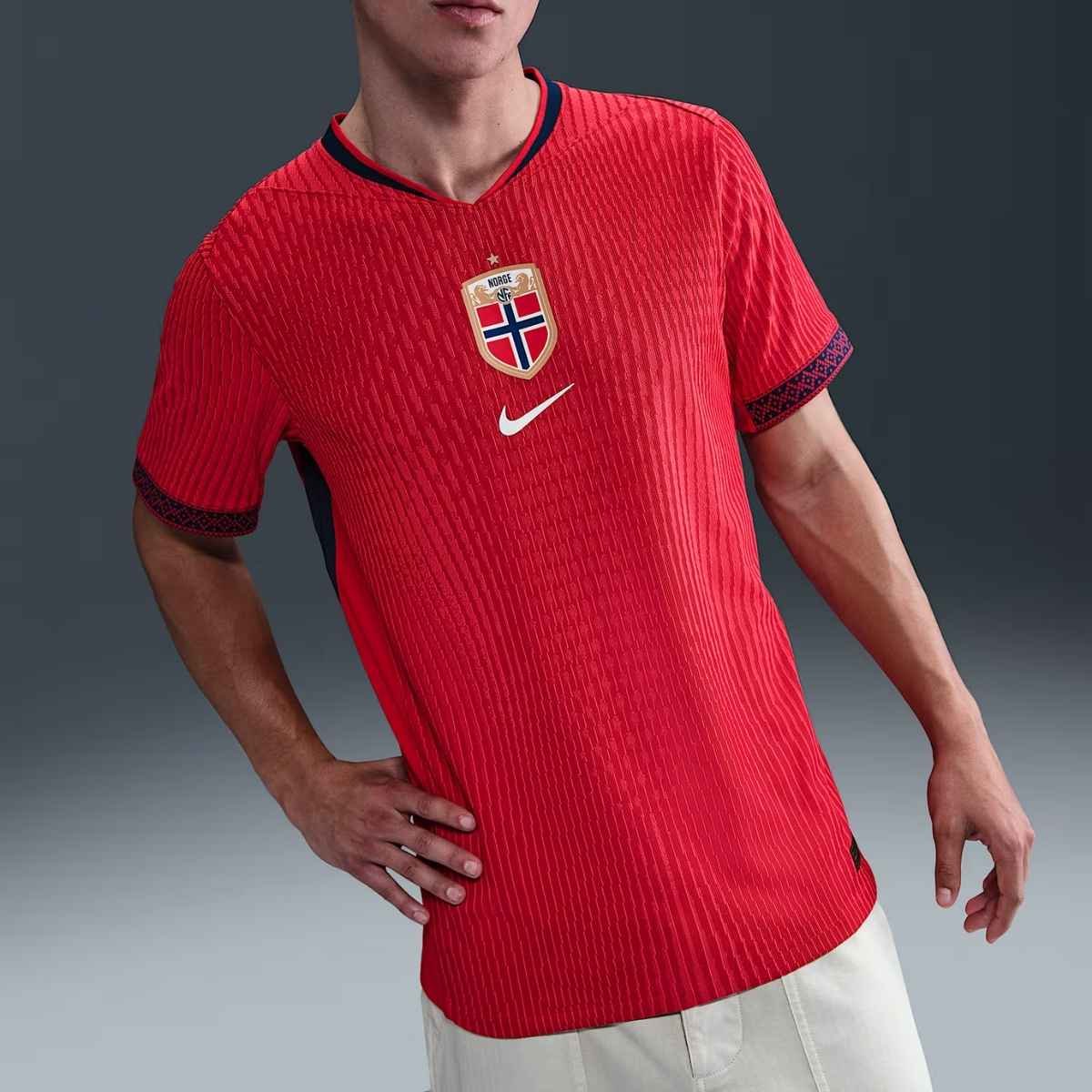 camisa-noruega-vermelha-2025-26-home-time-feminino-joagdor Camisa Noruega Vermelha 2025/26 Time Feminino Home Jogador