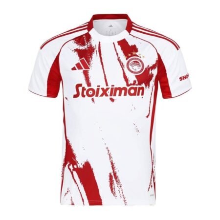 Camisa Olympiacos FC Branca 2025/26 Away Masculina