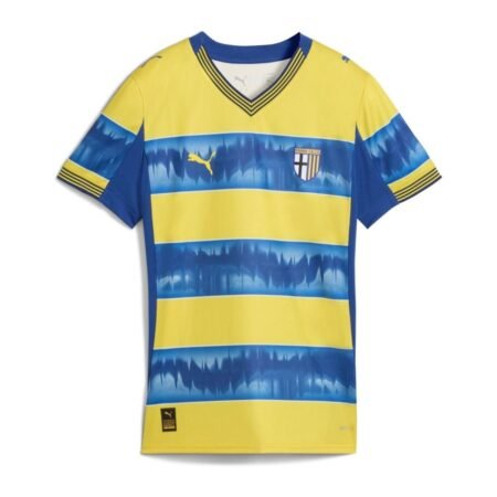Camisa Parma Calcio Amarela/Azul 2025/26 Away Masculina