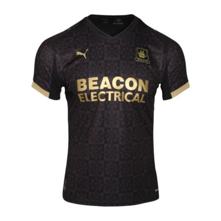 Camisa Plymouth Argyle Preta 2025/26 Away Masculina