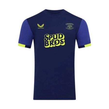 Camisa Preston North End Azul 2025/26 Away Masculina