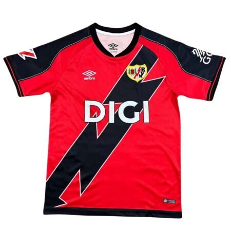 Camisa Rayo Vallecano Vermelha 2025/26 Away Masculina
