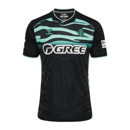 Camisa Real Bétis Preta 2025/26 Third Masculina