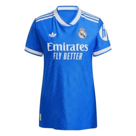 Camisa Real Madrid Azul 2025/26 Third III Feminina