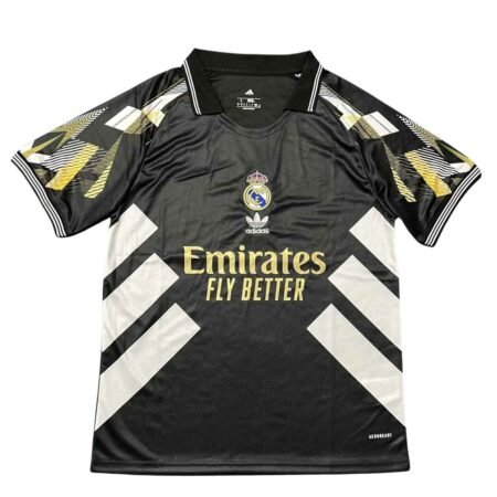 Camisa Real Madrid Preta Polo 2025/26 Especial Masculina
