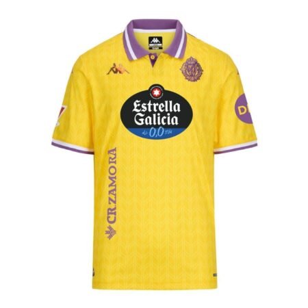 Camisa Real Valladolid Amarela 2025/26 Third III Masculina