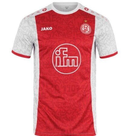 : Camisa Rot-Weiss Essen Vermelha 2025/26 Home Masculina