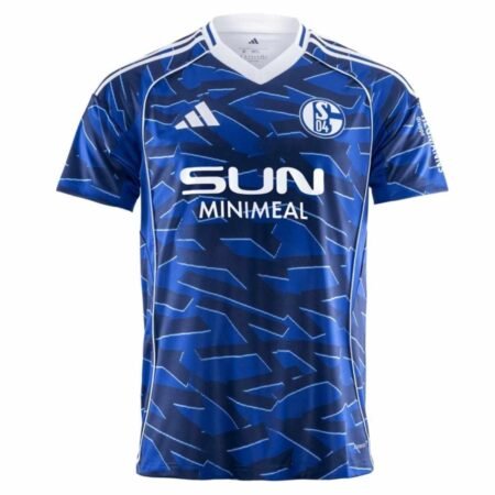 Camisa Schalke 04 Azul 2025/26 Home Masculina