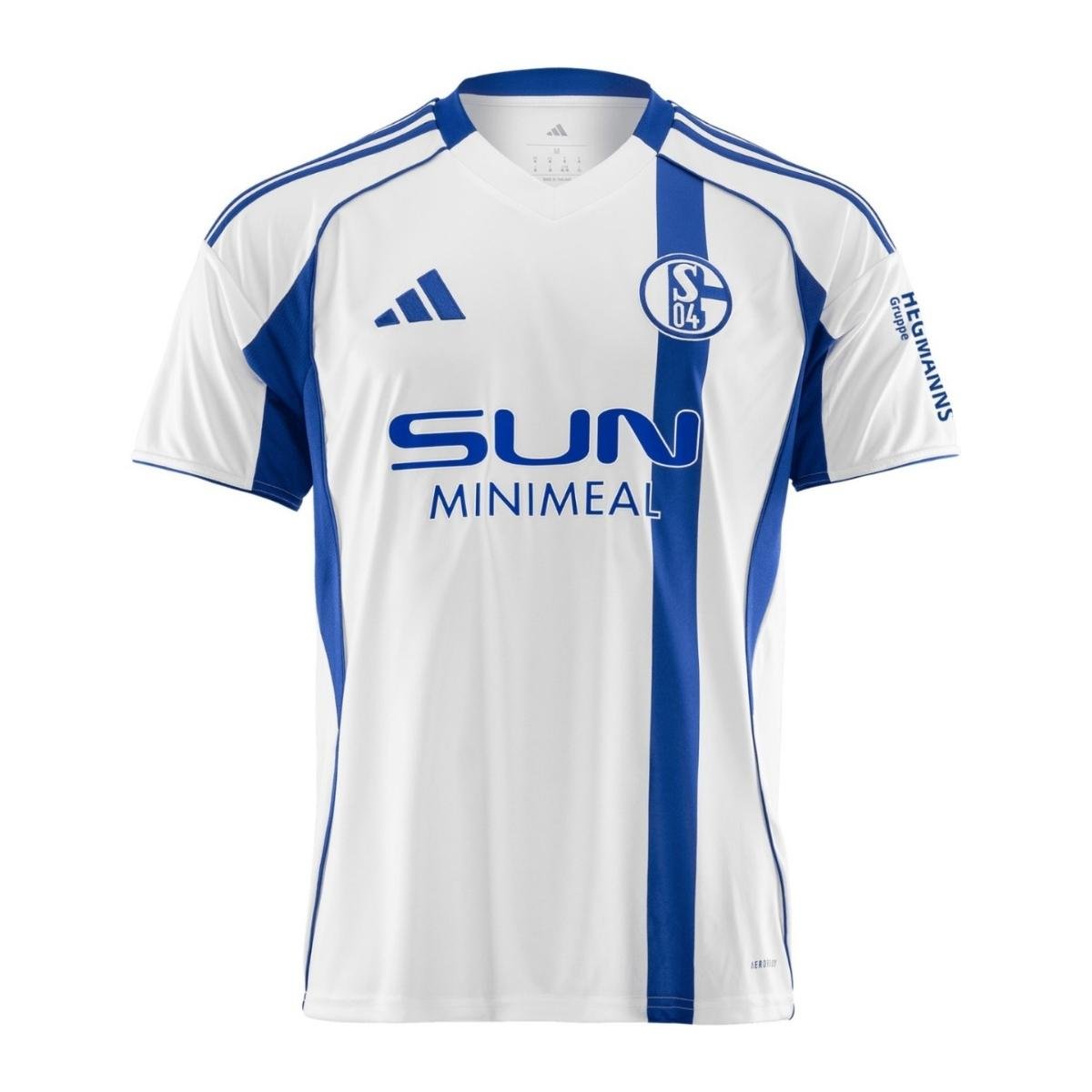 camisa-schalke-04-branca-2025-26-away-masculina Camisa Schalke 04 Branca 2025/26 Away Masculina