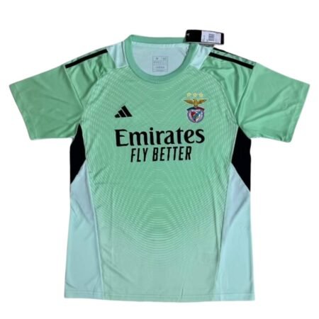 Camisa SL Benfica Verde 2025/26 Goleiro Masculina