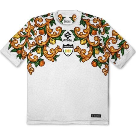 Camisa Sorrento Calcio 1945 Branca 2025/26 Away Masculina