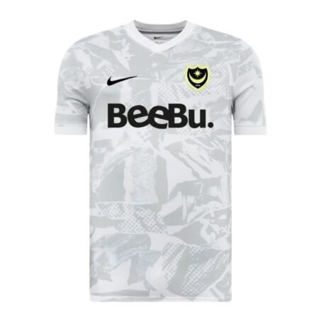 Camisa Portsmouth FC Branca 2025/26 Treino Masculina