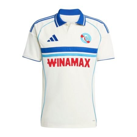 Camisa Strasbourg Branco 2025/26 Home I Masculina