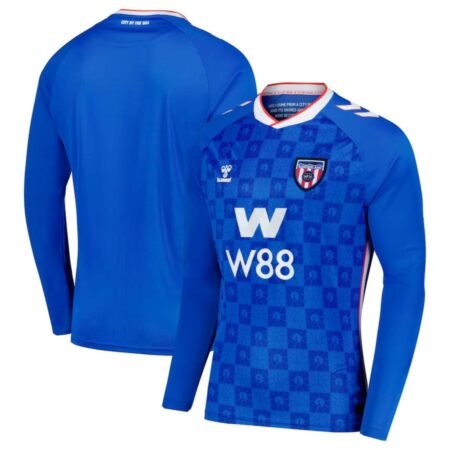 Camisa Sunderland AFC Azul 2025/26 Away Manga Longa