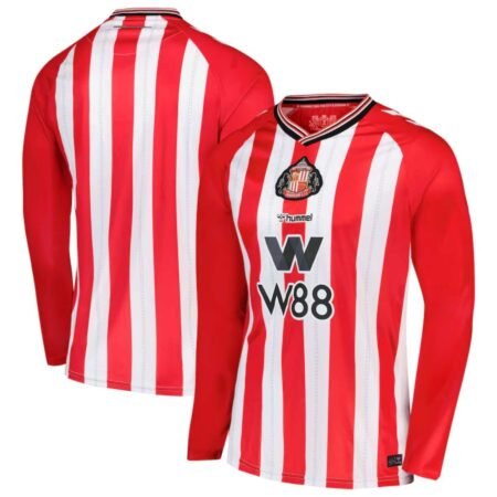 Camisa Sunderland AFC Vermelha 2025/26 Home Manga Longa