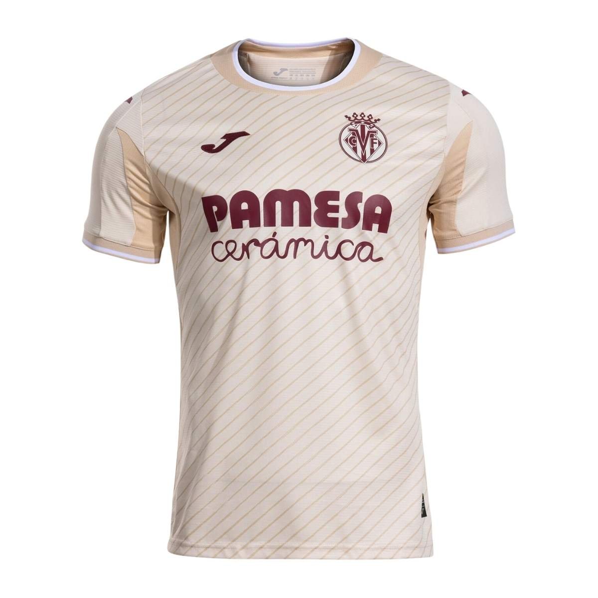camisa-villarreal-cf-bege-2025-26-away-ii-masculina Camisa Villarreal CF Bege 2025/26 Away II Masculina