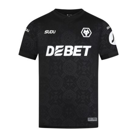 Camisa Wolverhampton Preta 2025/26 Goleiro Masculina