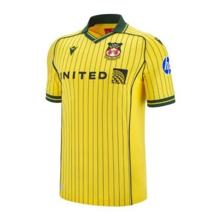 Camisa Wrexham Amarela 2025/26 Away Masculina