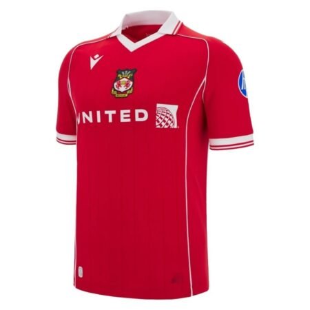 Camisa Wrexham Vermelha 2025/26 Home I Masculina