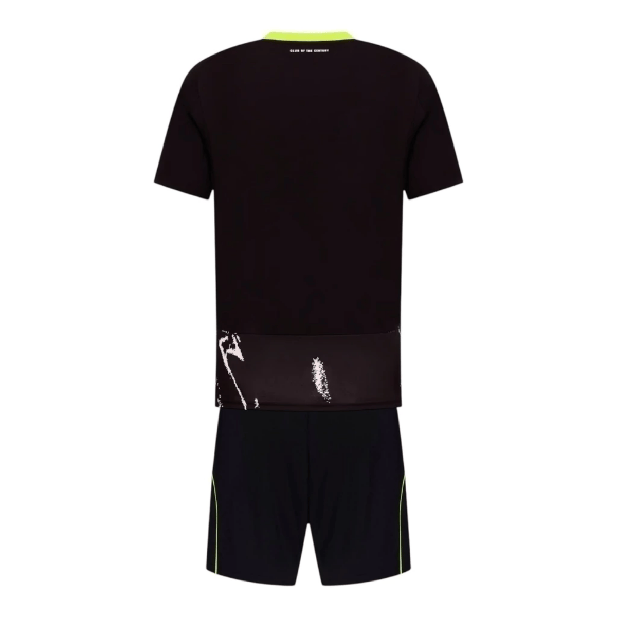 Kit-infantil-Al-Ahly-Preto-e-Amarelo-25-26-Away-Unissex Kit Infantil Al-Ahly Preto 2025/26 Away Unissex