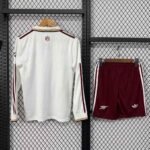Kit-infantil-Arsenal-bege-25-26-third-manga-longa
