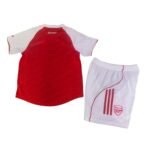 Kit-infantil-Arsenal-vermelho-25-26-home-jogador-unissex