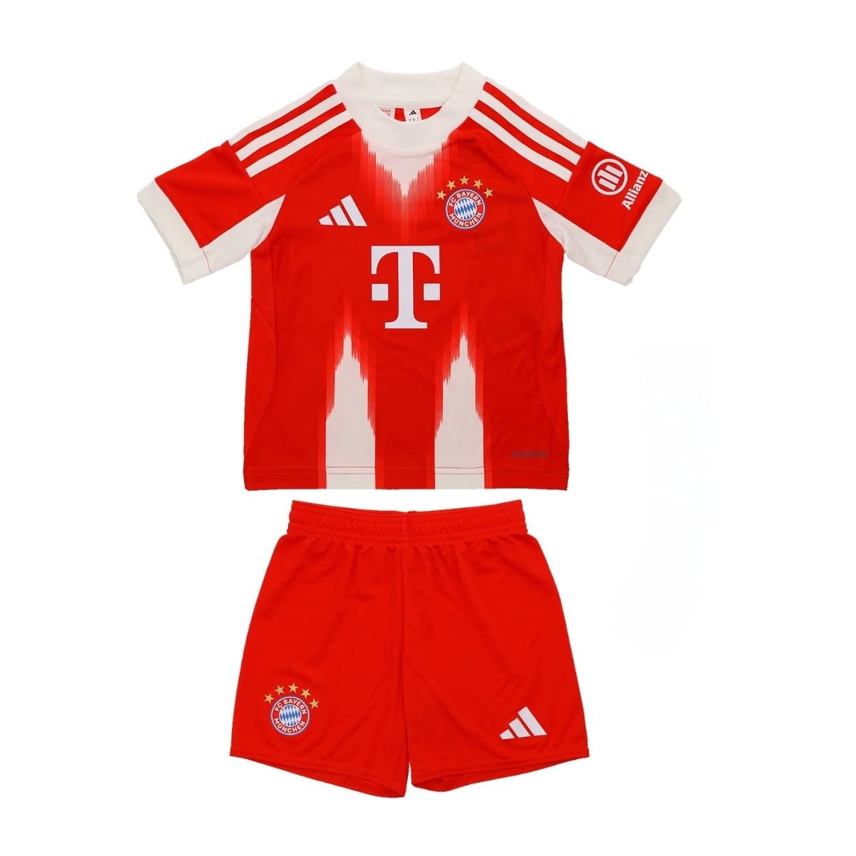 Kit-infantil-Bayern-de-munique-vermelho-2025-26-home-unissex Kit Infantil Bayern de Munique Vermelho 2025/26 Home Unissex