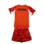 Kit-infantil-Borussia-dortmund-laranja-2025-26-goleiro-Unissex