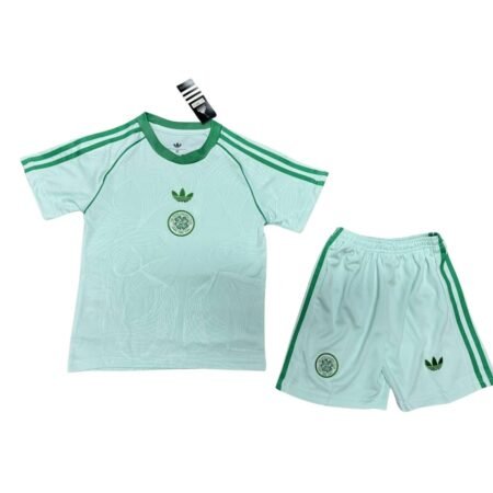 Kit Infantil Celtic FC Verde 2025/26 Originals Unissex