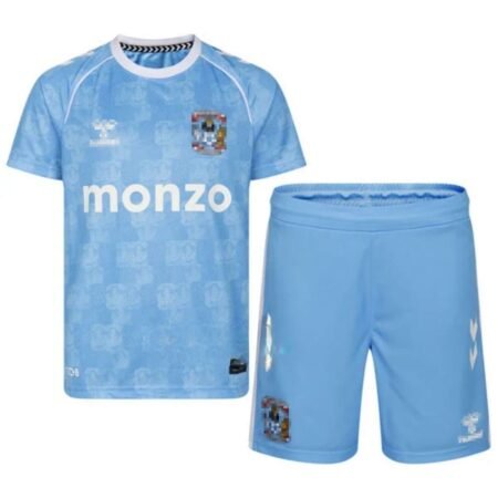 Kit Infantil Coventry City Azul 2025/26 Home Unissex