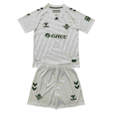 Kit Infantil Real Bétis Branco 2025/26 Goleiro Unissex