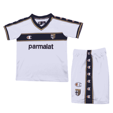 Kit Infantil Parma Retrô Branco 2002/03 Home Unissex