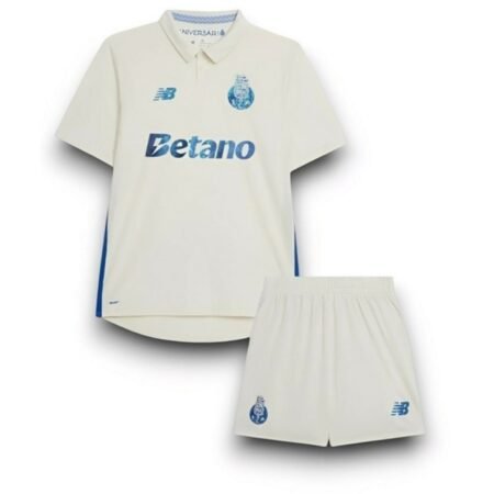 Kit Infantil FC Porto Branco 2025/26 Third Unissex