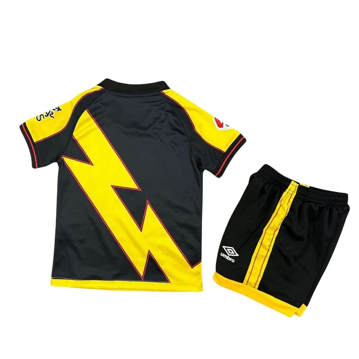 Kit-infantil-Rayo-Vallecano-Preto-e-Amarelo-25-26-Third-Away-Unissex (2) Kit Infantil Rayo Vallecano Preto/Amarelo 2025/26 Third Unissex