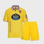 Kit-infantil-Real-Valladolid-Amarelo-25-26-Third-Unissex
