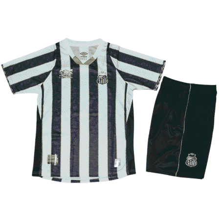Kit Infantil Santos Preto/Branco 2025/26 Reserva Unissex