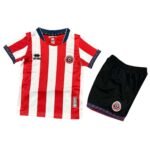 Kit-infantil-Sheffield-United-Vermelho-e-Branco-2025-Home-Unissex