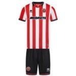 Kit-infantil-Sheffield-United-Vermelho-e-Branco-2025-Home-Unissex