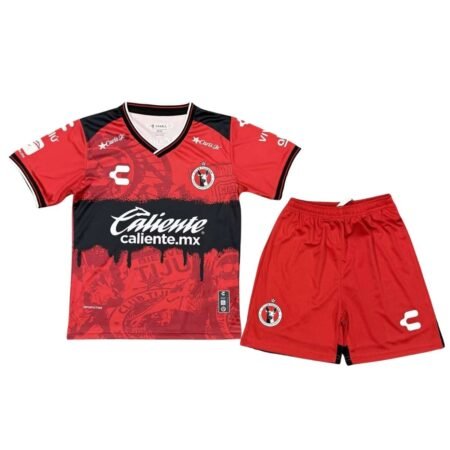 Kit Infantil Tijuana Vermelho 2025/26 Home Unissex