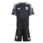 Kit-infantil-aston-villa-preto-2025-26-away-unissex