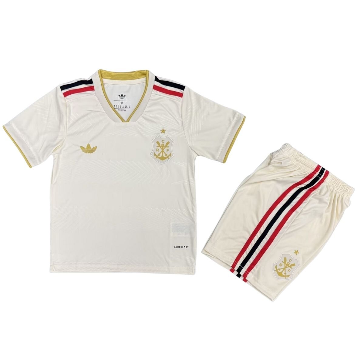 Kit-infantil-flamengo-bege-2025-26-terceira-unissex Kit Infantil Flamengo Bege 2025/26 Terceira Unissex