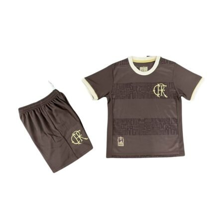 Kit Infantil Flamengo Marron 2025/26 Unissex