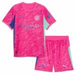 Kit-infantil-manchester-city-rosa-donnarumma-2025-26-Unissex
